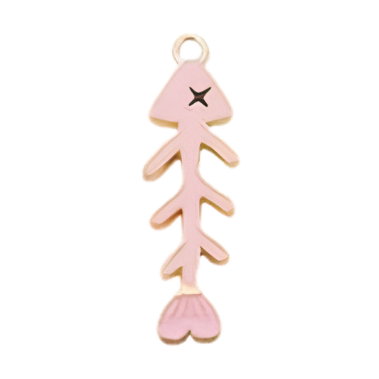 Fishbone Charm